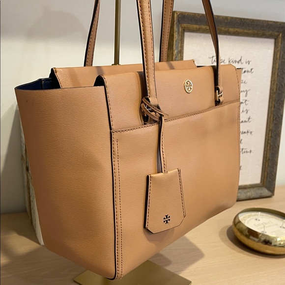 Tory Burch Tan Leather Tote - Picture 3 of 7